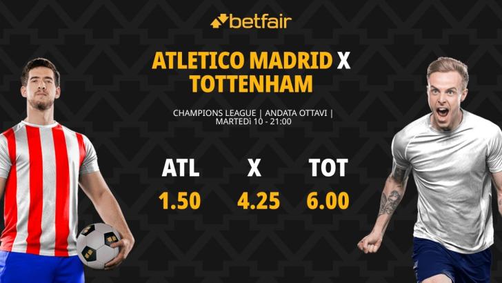 Atletico Madrid-Tottenham Hotspurs