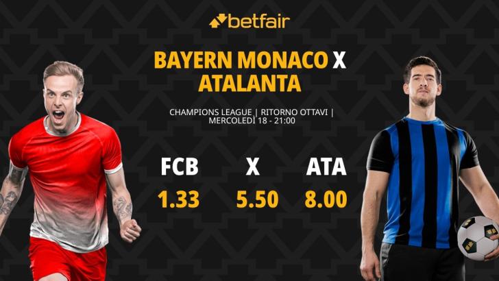 Bayern Monaco-Atalanta
