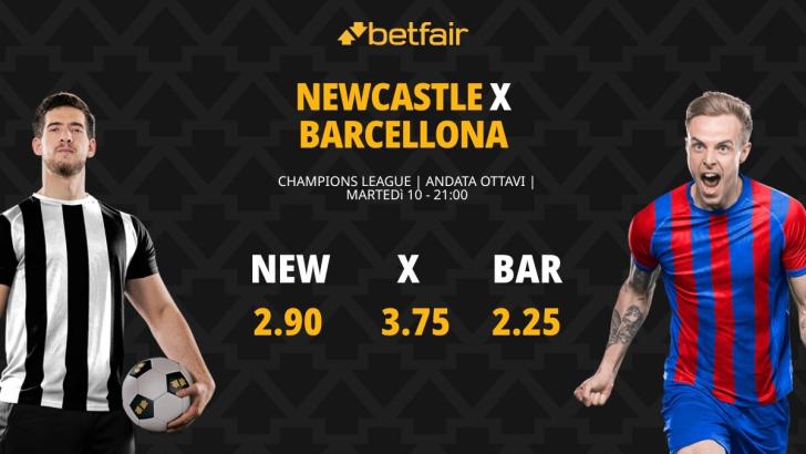 Newcastle-Barcellona