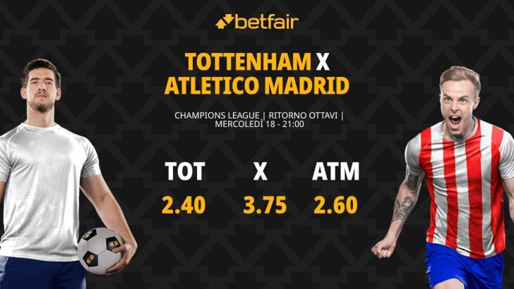 Tottenham Hotspur-Atletico Madrid