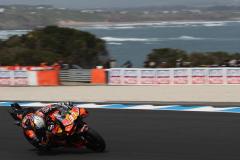 Pedro Acosta della Red Bull sul circuito di Phillip Island