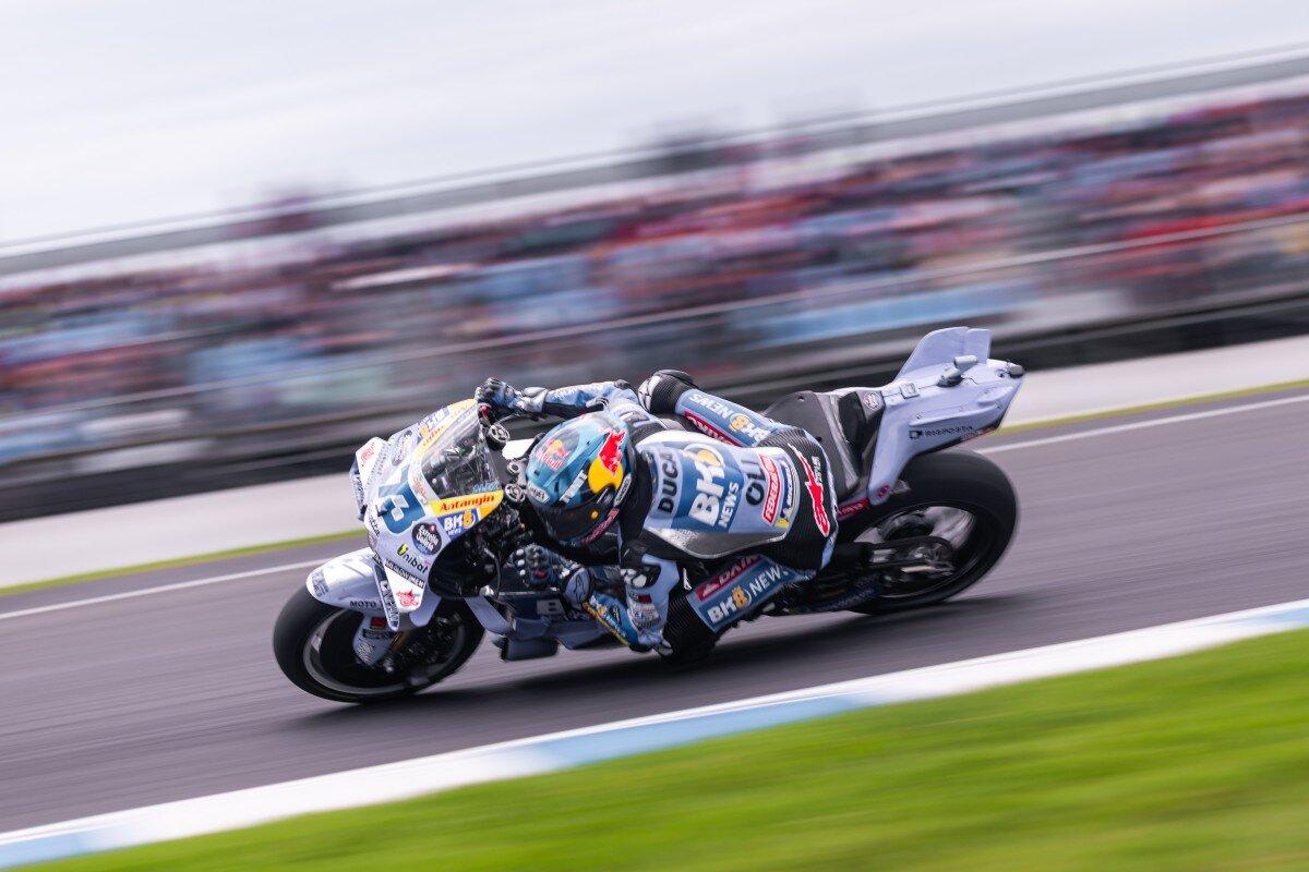 Alex Marquez sulla Ducati del Team Gresini