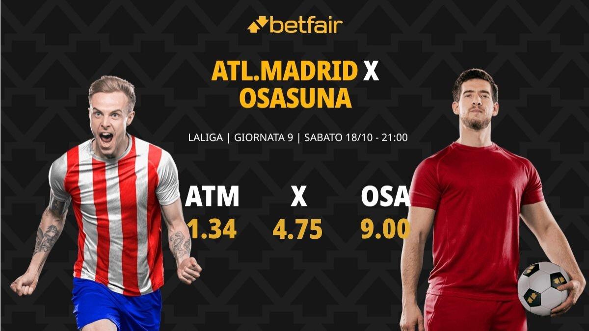 Atletico Madrid-Osasuna
