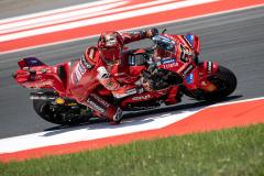 Pecco Bagnaia sulla Ducati