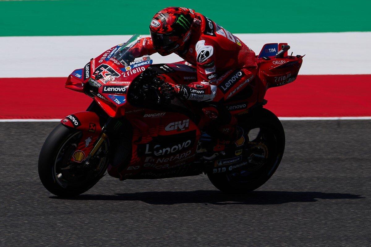 Pecco Bagnaia della Ducati