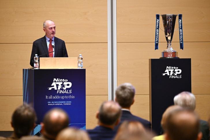 Angelo Binaghi presenta le ATP Finals 2025