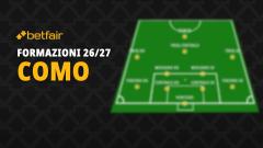 La formazione del Como per la stagione 2026-2027