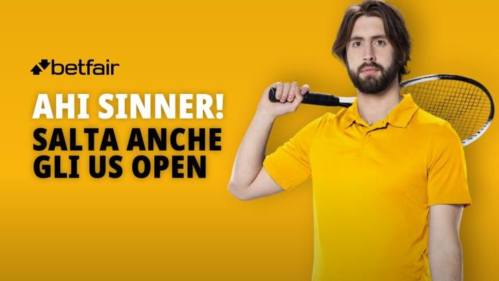 Sinner infortunio us open