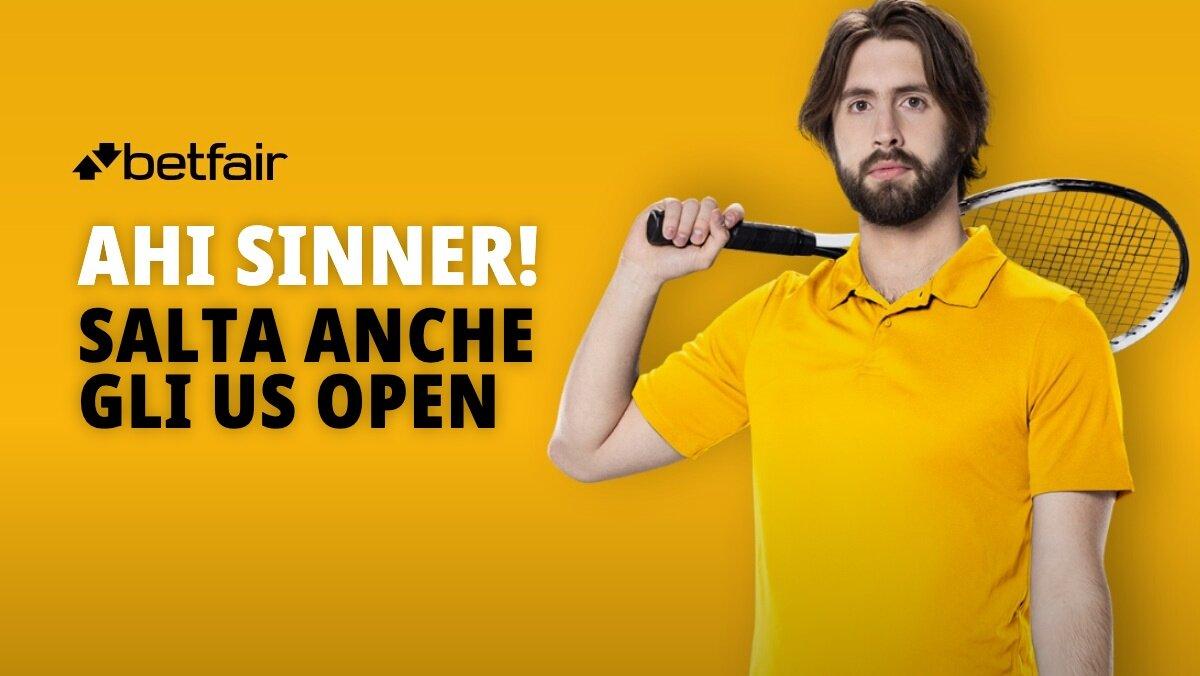 Sinner infortunio us open