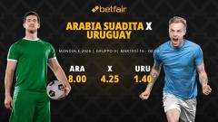arabia-uruguay pronostico