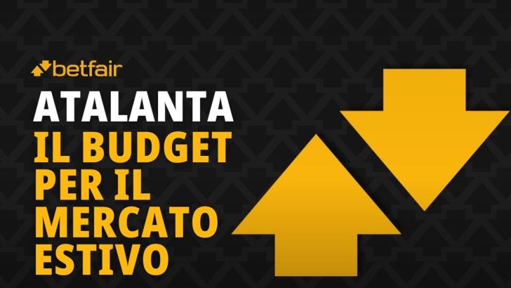 Il budget di mercato dell'Atalanta