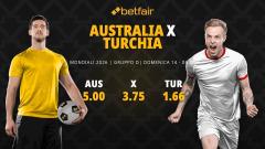 australia-Turchia pronostico formazioni