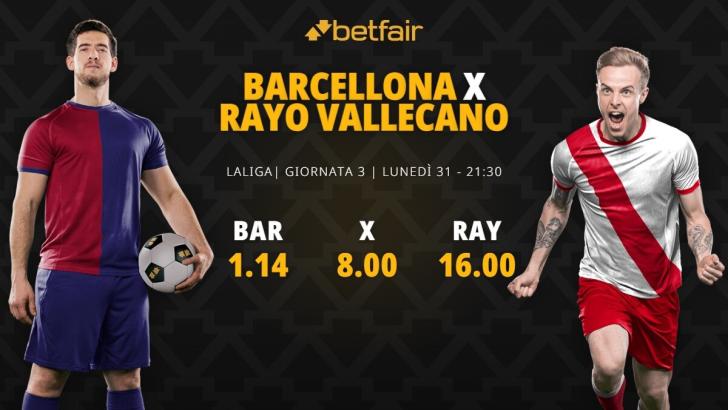 Barcellona-Rayo Vallecano