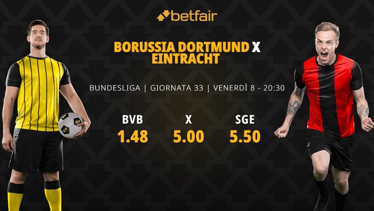 Borussia Dortmund-Eintracht Francoforte