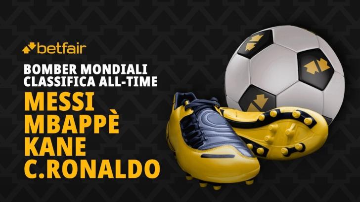 Migliori cannonieri Messi Mbappè