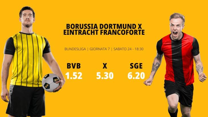 Borussia Dortmund-Eintracht Francoforte