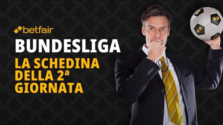 Schedina Bundesliga 4-6 settembre