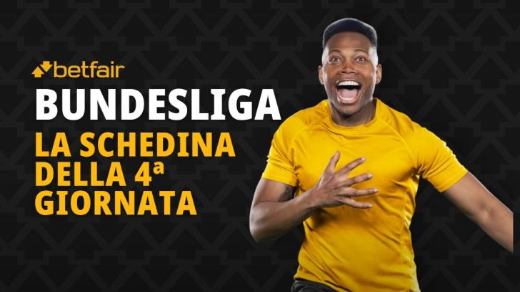Schedina Bundesliga 18-20 settembre