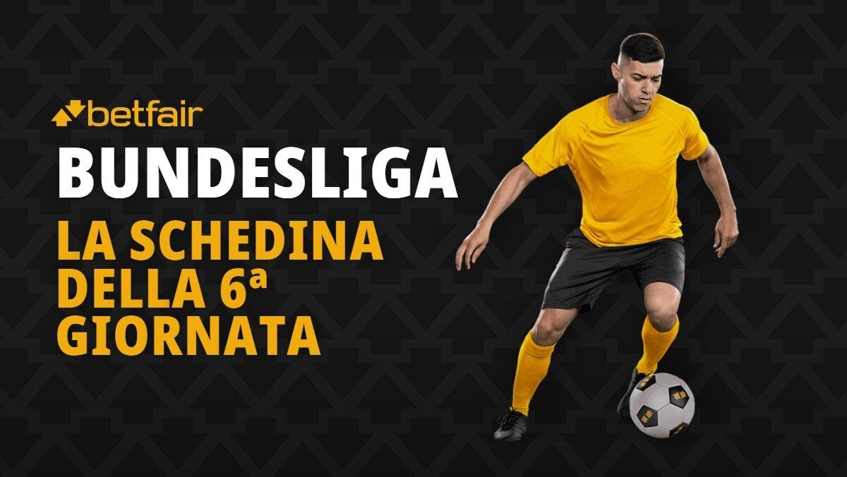 Schedina Bundesliga 16-18 ottobre