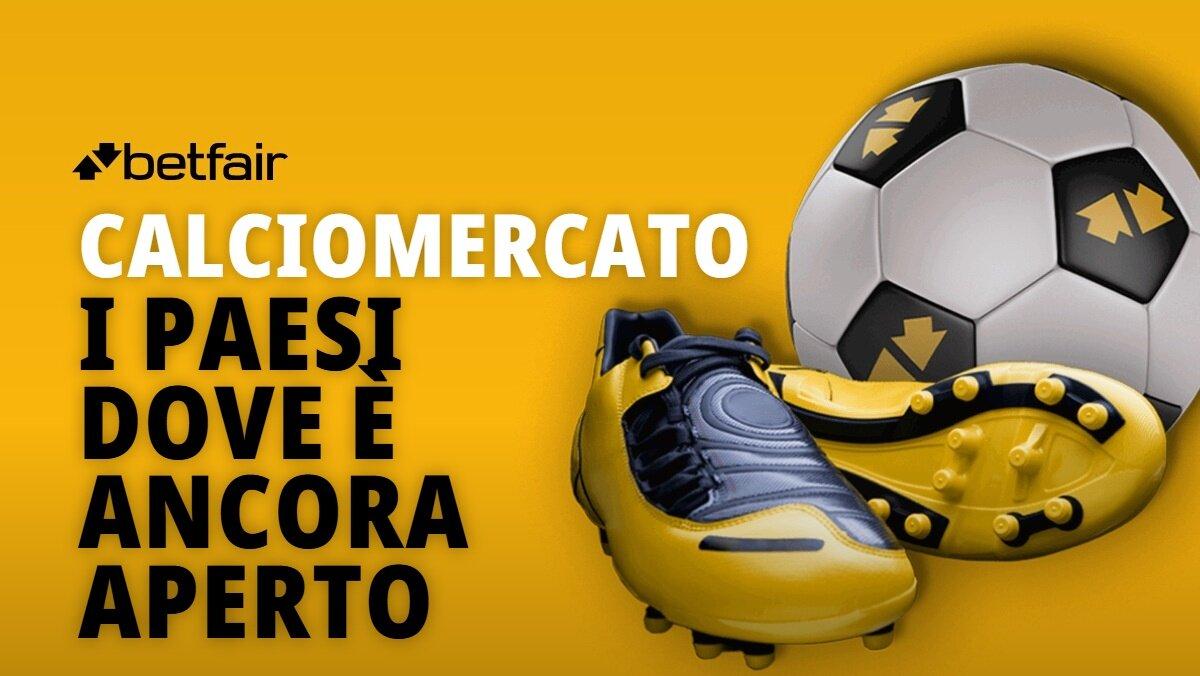 I paesi dove è ancora aperto il calciomercato e le date di chiusura