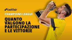 Quanto vale partecipare alla Champions League e quanto si guadagna con le vittorie e passaggi del turno
