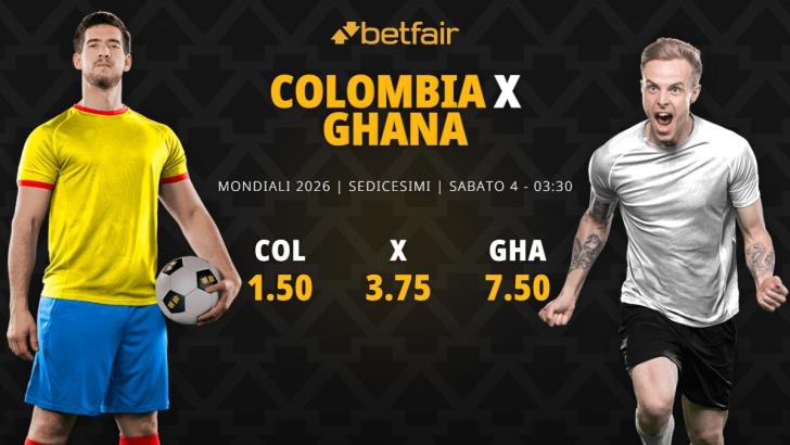 Colombia-Ghana