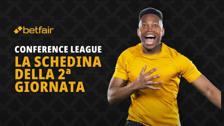 Schedina Conference League 22 ottobre