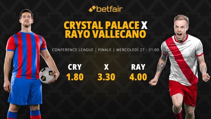 Crystal Palace-Rayo Vallecano