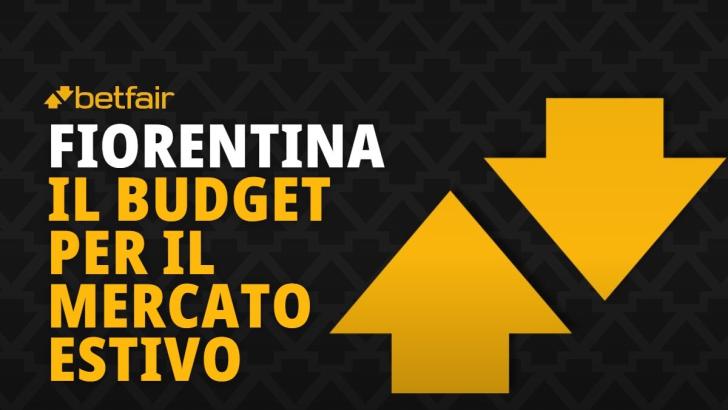 Il budget di mercato della Fiorentina