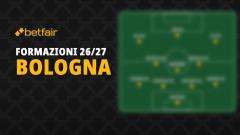 La formazione del Bologna per la stagione 2026-2027