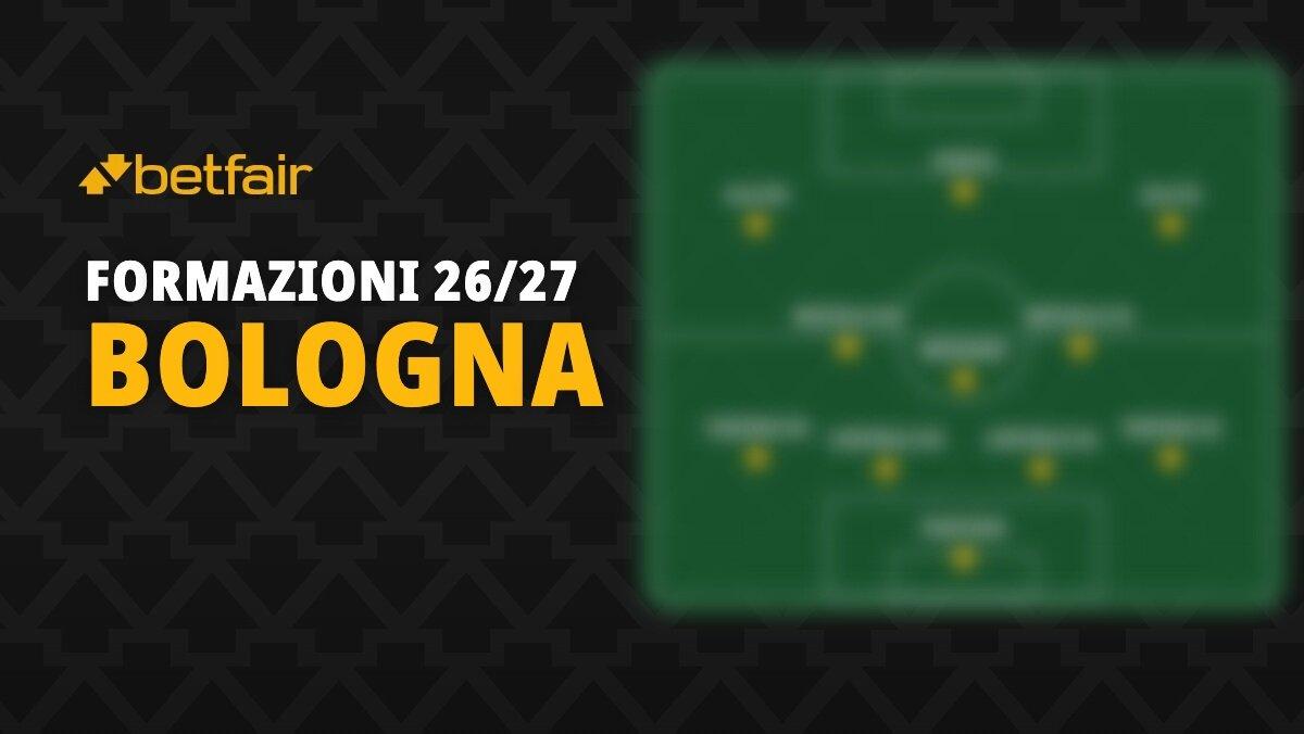 La formazione del Bologna per la stagione 2026-2027