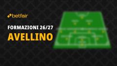 La formazione dell'Avellino per la stagione 2026-2027