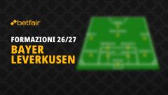 La formazione del Bayer Leverkusen per la stagione 2026-2027