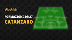 La formazione del Catanzaro per la stagione 2026-2027