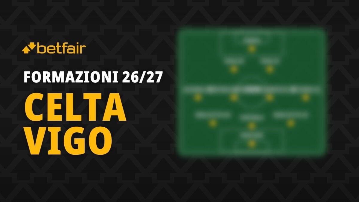 La formazione del Celta di Vigo per la stagione 2026-2027