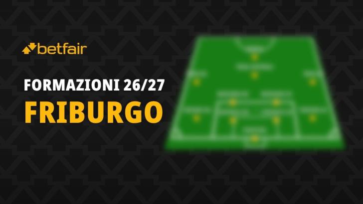 La formazione del Friburgo per la stagione 2026-2027
