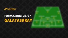 La formazione del Galatasaray per la stagione 2026-2027