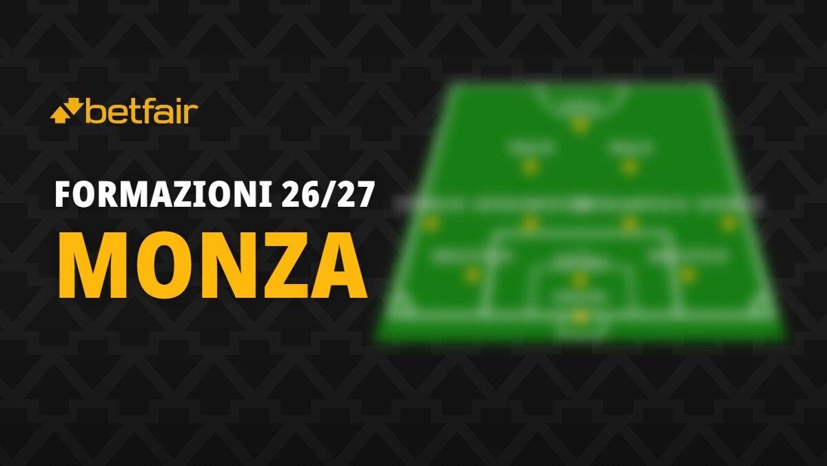 La formazione del Monza per la stagione 2026-2027