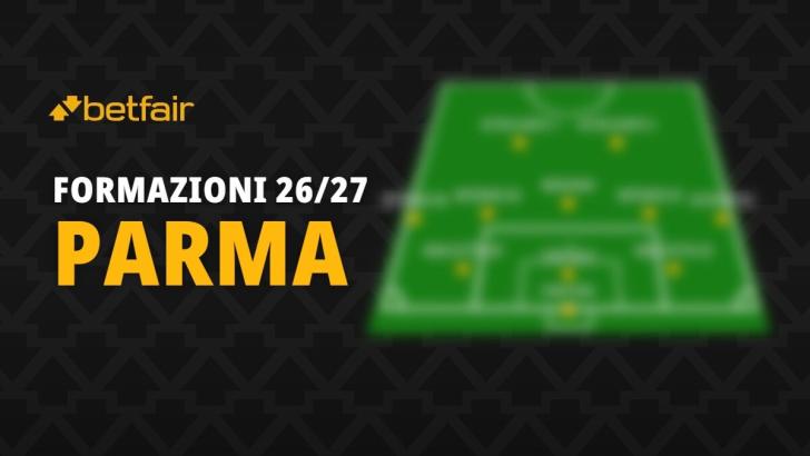 La formazione del Parma per la stagione 2026-2027