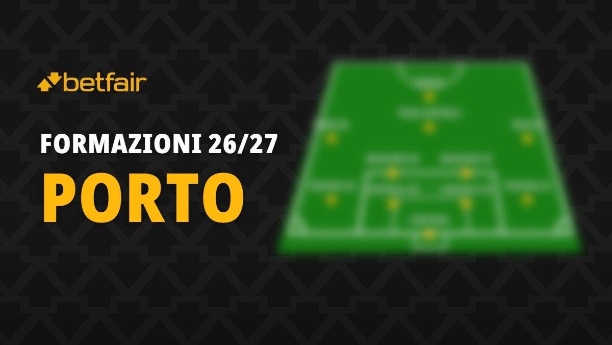 La formazione del Porto per la stagione 2026-2027