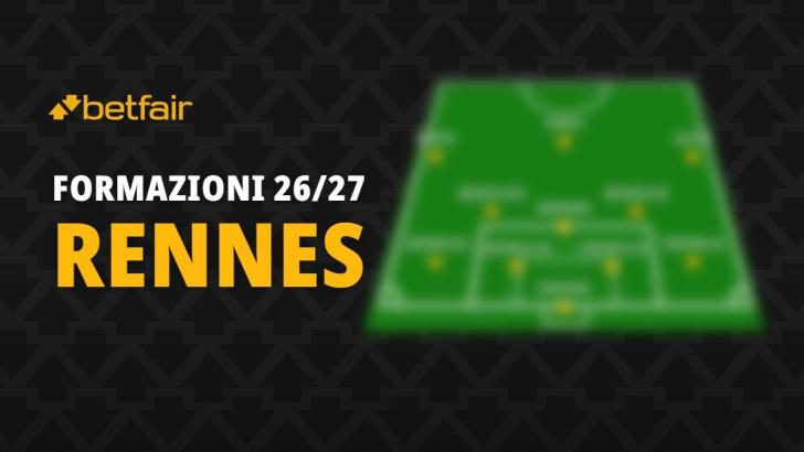 La formazione del Rennes per la stagione 2026-2027