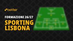 La formazione dello Sporting Club di Lisbona per la stagione 2026-2027