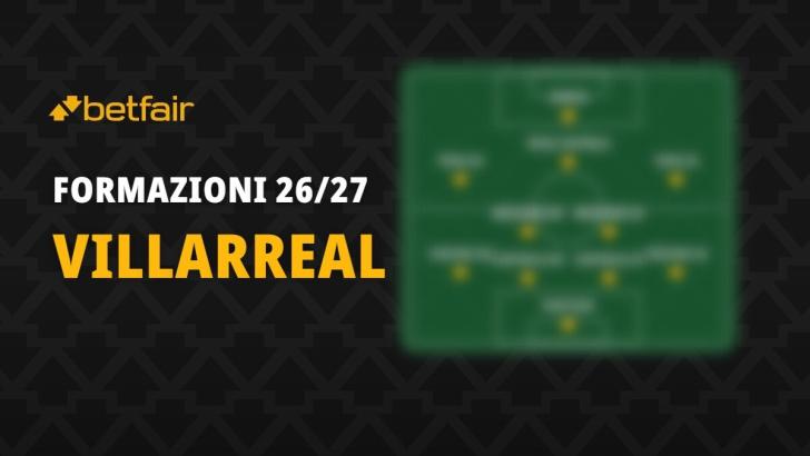 La formazione del Villarreal per la stagione 2026-2027