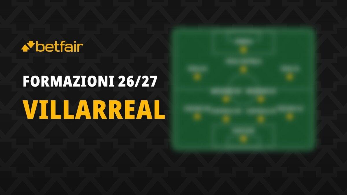 La formazione del Villarreal per la stagione 2026-2027