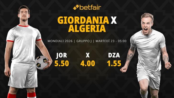 Giordania-Algeria