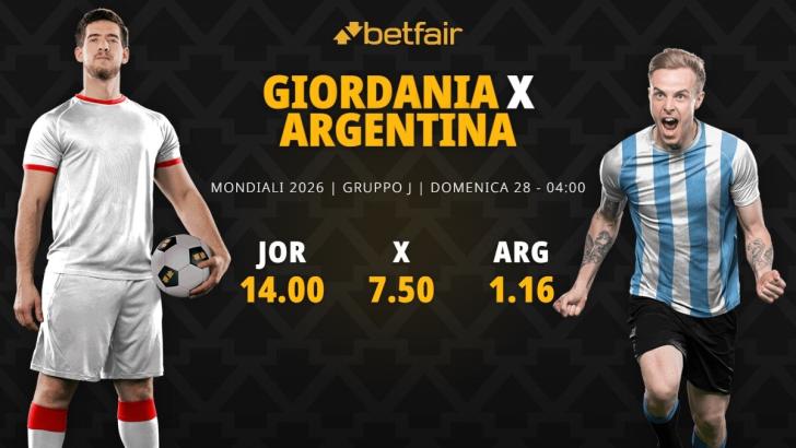 Giordania-Argentina