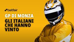 I piloti italiani che hanno vinto il Gran Premio d'Italia a Monza