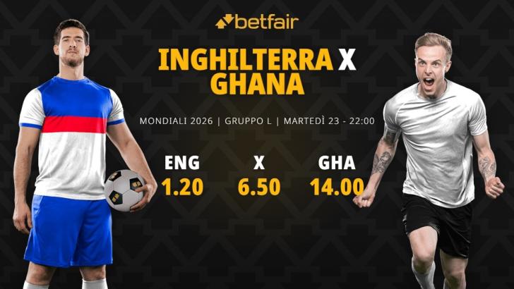 Inghilterra-Ghana