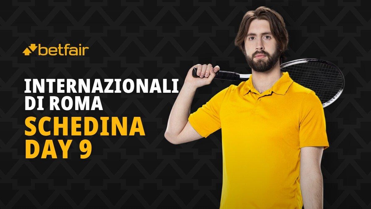Internazionali di Roma Day 9 Sinner-Rublev