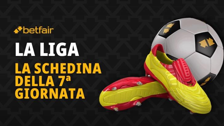 Schedina LaLiga 18-20 settembre